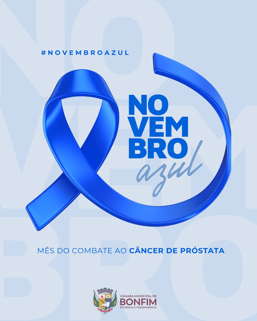 💙 Novembro Azul: um mês para lembrar que cuidar da saúde é um ato de coragem