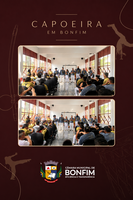Câmara Municipal de Bonfim recebe evento de capoeira comandado pelo Mestre China