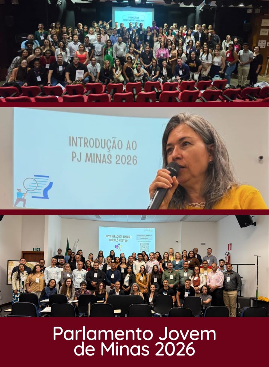 Câmara Municipal participa de curso de formação do Parlamento Jovem de Minas 2026 ✨