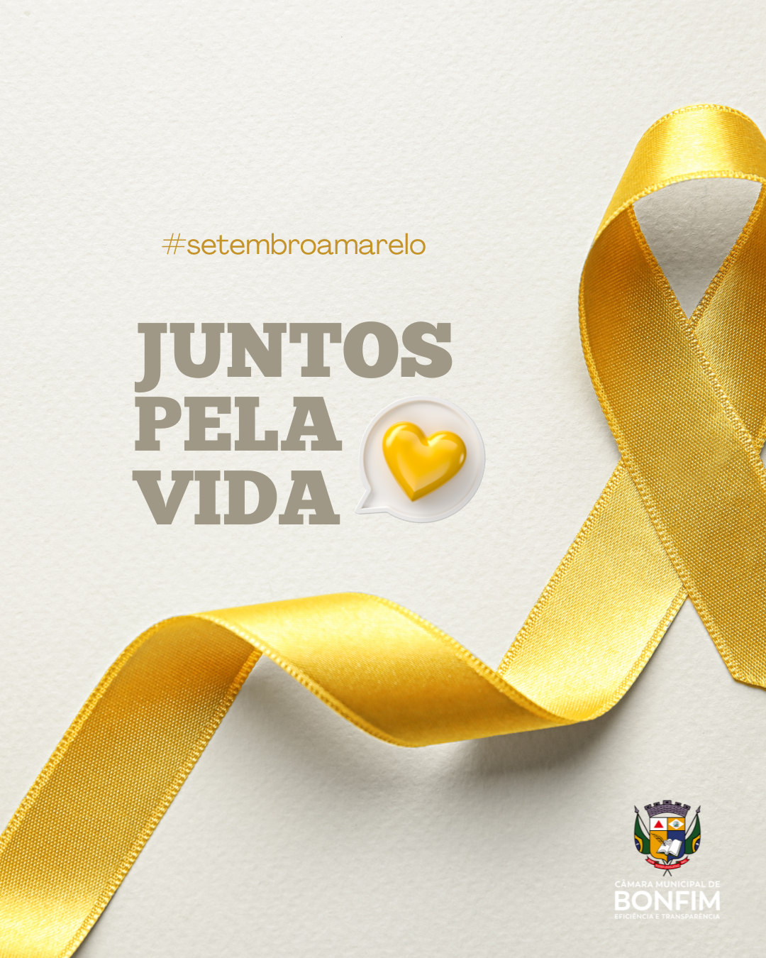 Setembro Amarelo – Mês de Prevenção ao Suicídio 